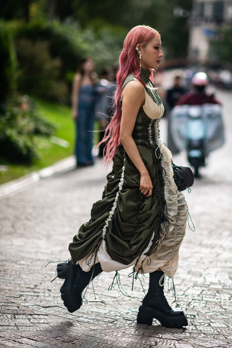 Shanghai Fashion Week SS25 Street Style