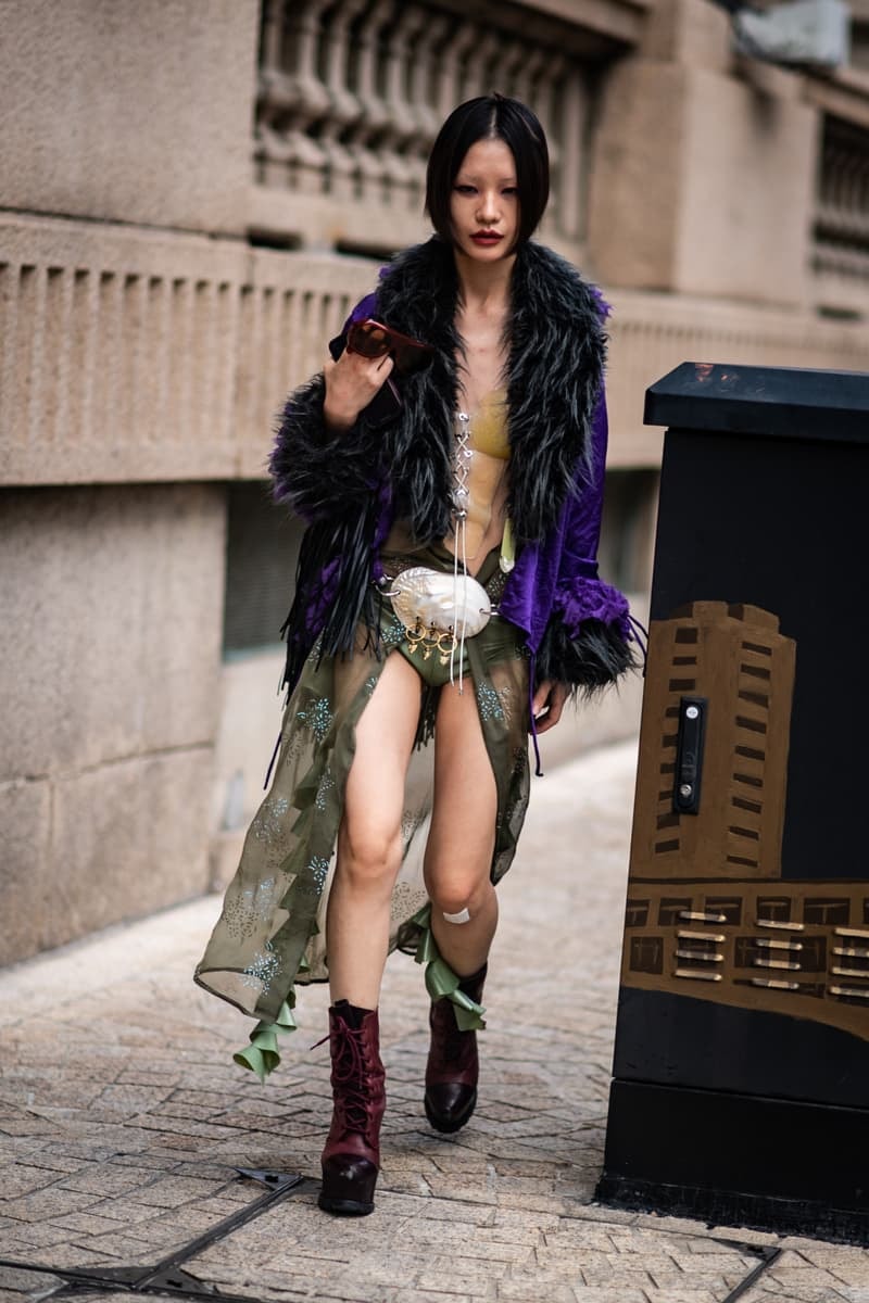 Shanghai Fashion Week SS25 Street Style