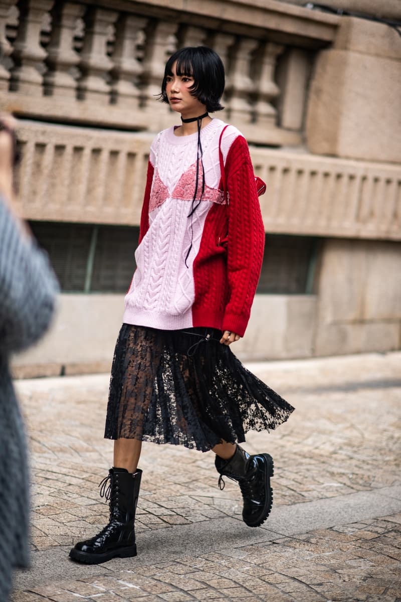 Shanghai Fashion Week SS25 Street Style