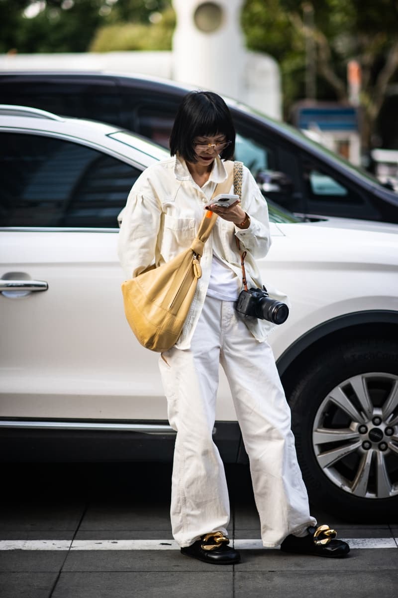 Shanghai Fashion Week SS25 Street Style