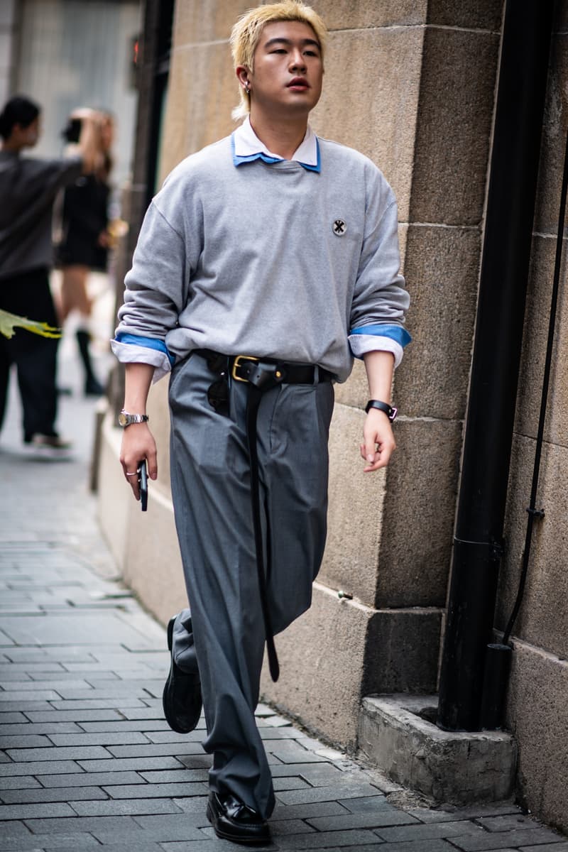 Shanghai Fashion Week SS25 Street Style