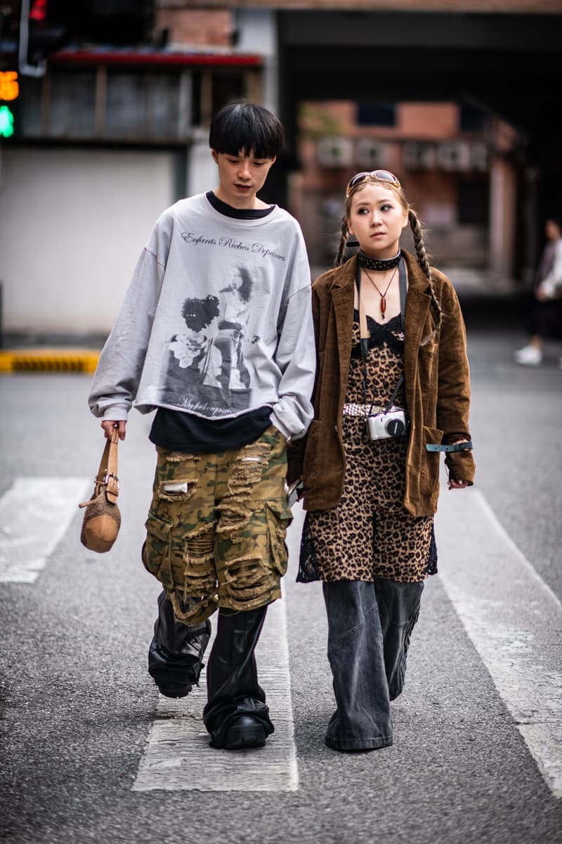 Shanghai Fashion Week SS25 Street Style