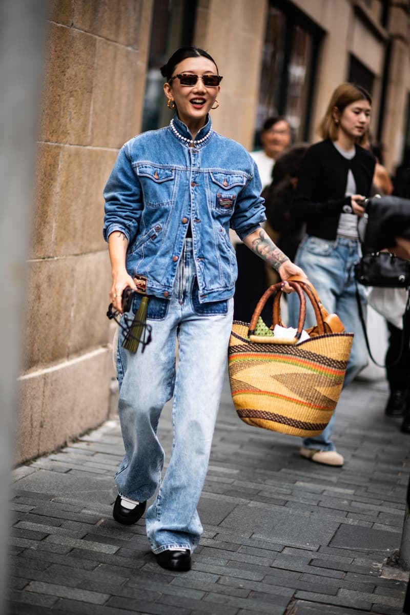 Shanghai Fashion Week SS25 Street Style