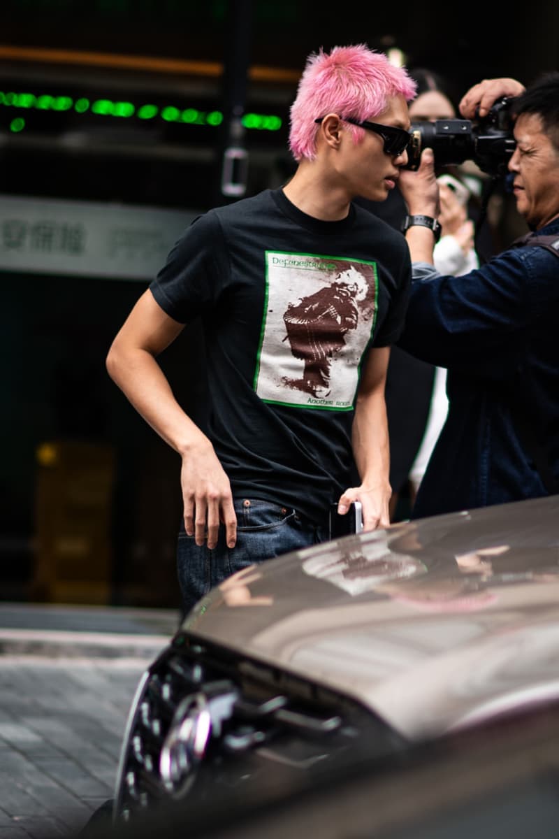 Shanghai Fashion Week SS25 Street Style