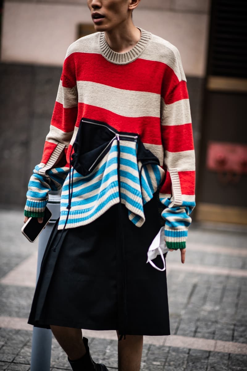 Shanghai Fashion Week SS25 Street Style