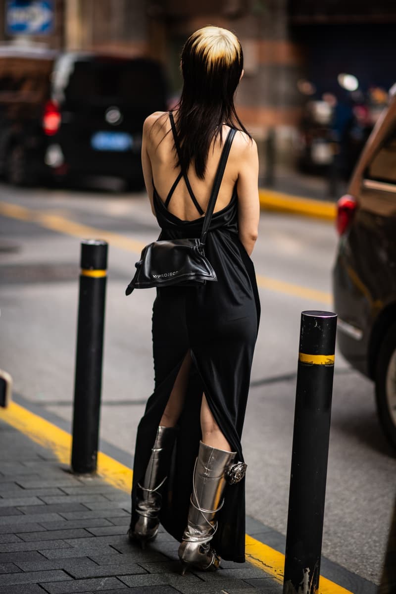 Shanghai Fashion Week SS25 Street Style