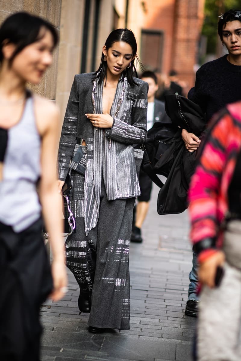 Shanghai Fashion Week SS25 Street Style