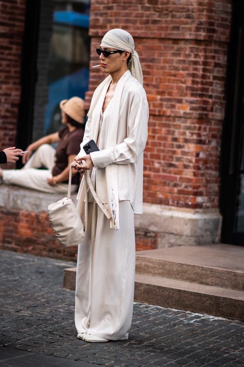 Shanghai Fashion Week SS25 Street Style