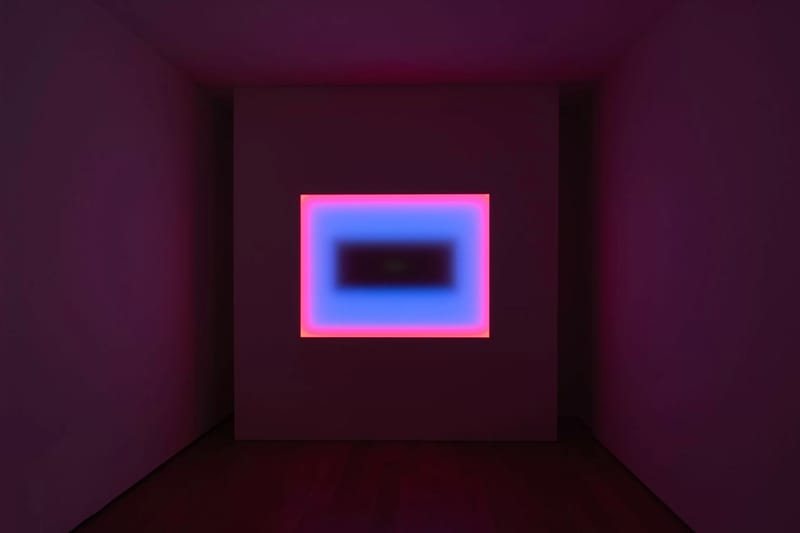 James Turrell's Ethereal 'Glasswork' Illuminates Almine Rech Paris