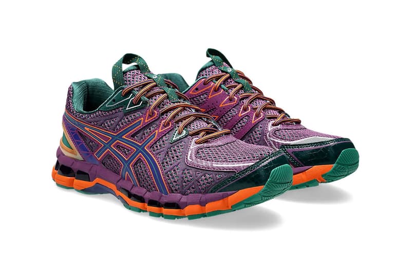 Official Look at the Kiko Kostadinov x ASICS UB9-S Gel-Kayano 20 "Dark Grape" Dark Grape/Gentry Purple 1203A456-500 collaborations technical sneakers