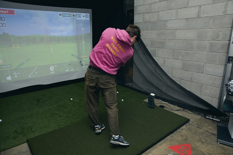 Dockers Go Collection Go Lifestyle Chino Foresight Golf Simulator Marco Weibel COOLMAX Chinos Workwear