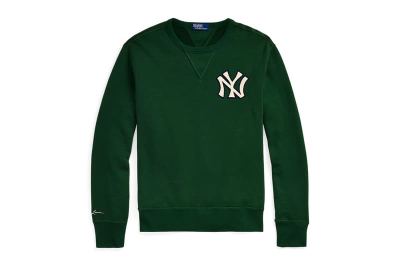 polo ralph lauren new york yankees baseball mlb collection collab sweaters jackets sweatshirts zip ups release date info photos price store list buying guide