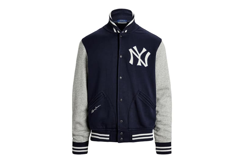 polo ralph lauren new york yankees baseball mlb collection collab sweaters jackets sweatshirts zip ups release date info photos price store list buying guide