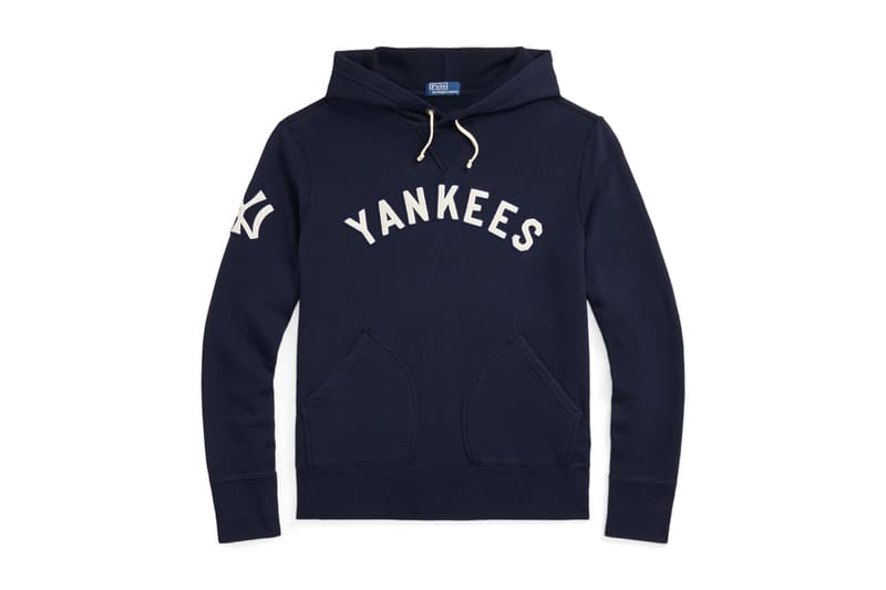 polo ralph lauren new york yankees baseball mlb collection collab sweaters jackets sweatshirts zip ups release date info photos price store list buying guide