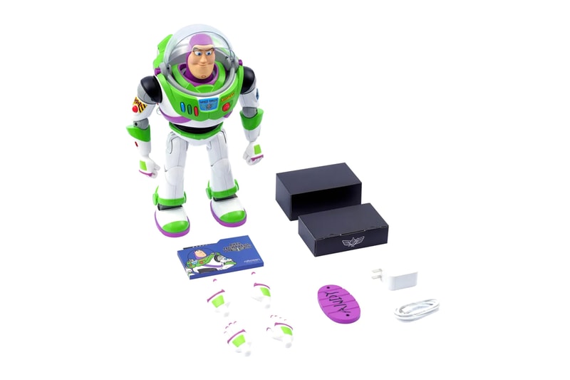 Robosen $600 USD Robotic Buzz Lightyear Release Info Pixar Toy Story Woody Allen Chris Evans date store list buying guide photos price figure
