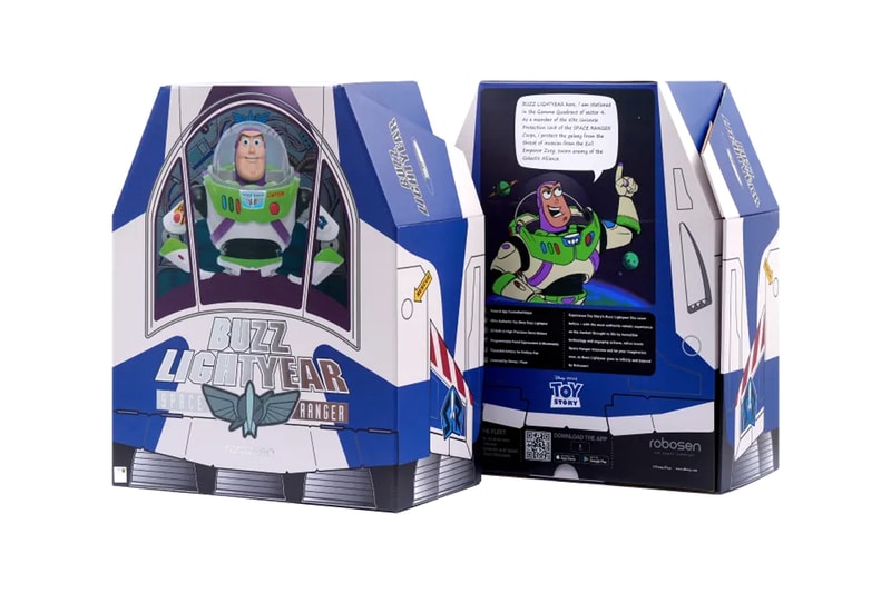 Robosen $600 USD Robotic Buzz Lightyear Release Info Pixar Toy Story Woody Allen Chris Evans date store list buying guide photos price figure