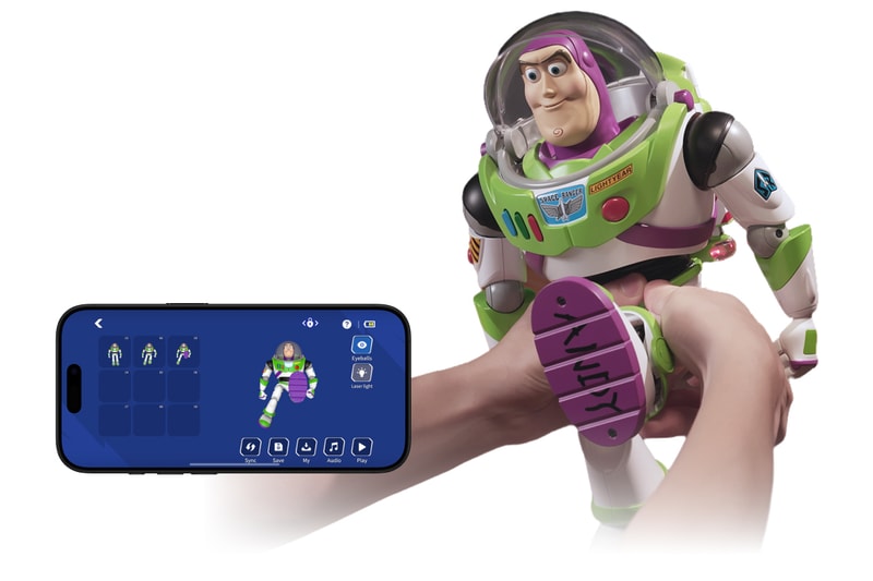 Robosen $600 USD Robotic Buzz Lightyear Release Info Pixar Toy Story Woody Allen Chris Evans date store list buying guide photos price figure