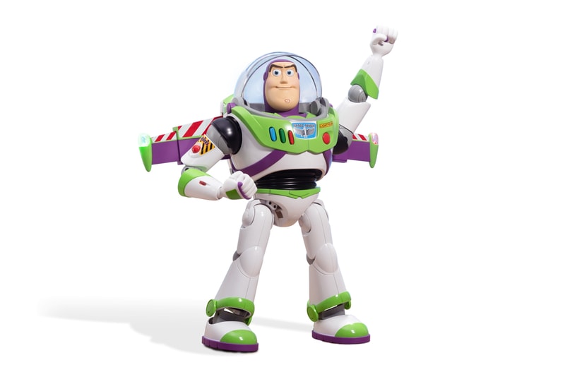 Robosen $600 USD Robotic Buzz Lightyear Release Info Pixar Toy Story Woody Allen Chris Evans date store list buying guide photos price figure