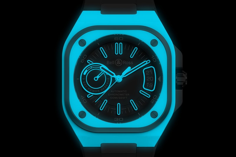 Bell & Ross BR-X5 Blue Lum Limited Edition Release Info