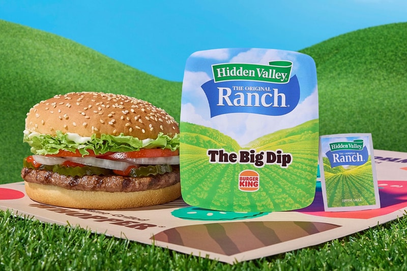 Burger King x Hidden Valley Ranch The Big Dip Collaboration Info