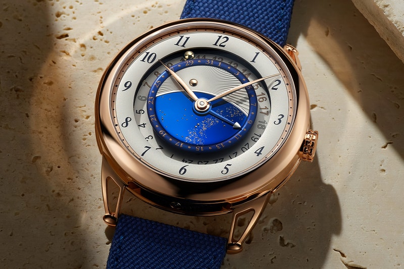 De Bethune DB25GMT Starry Varius Rose Gold Info DB2507 caliber