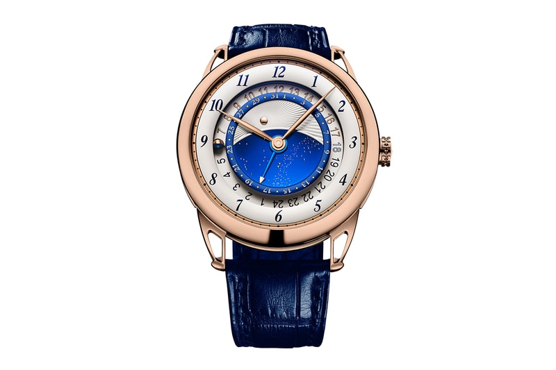 De Bethune DB25GMT Starry Varius Rose Gold Info DB2507 caliber