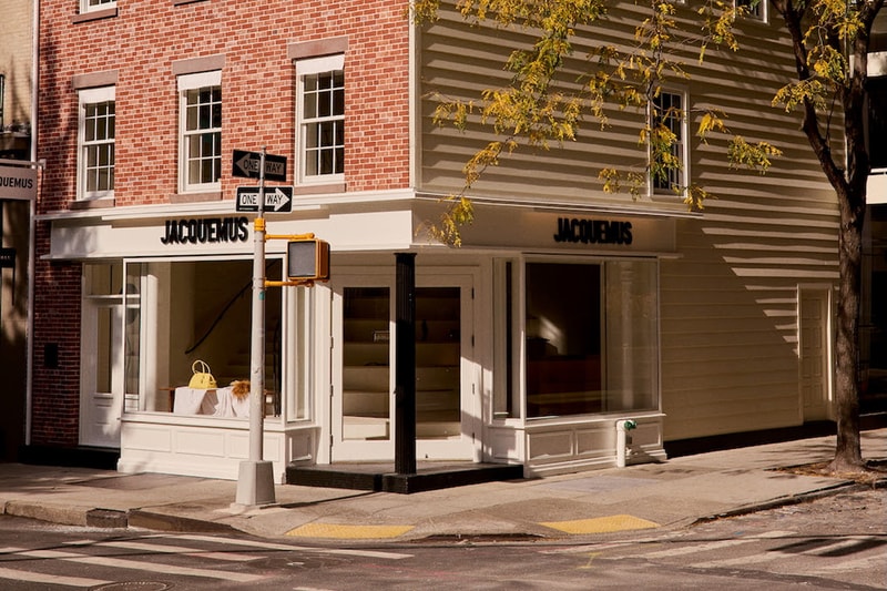 Jacquemus First US Store New York soho manhattan store details address simon porte jacquemus curation oma firm art furniture