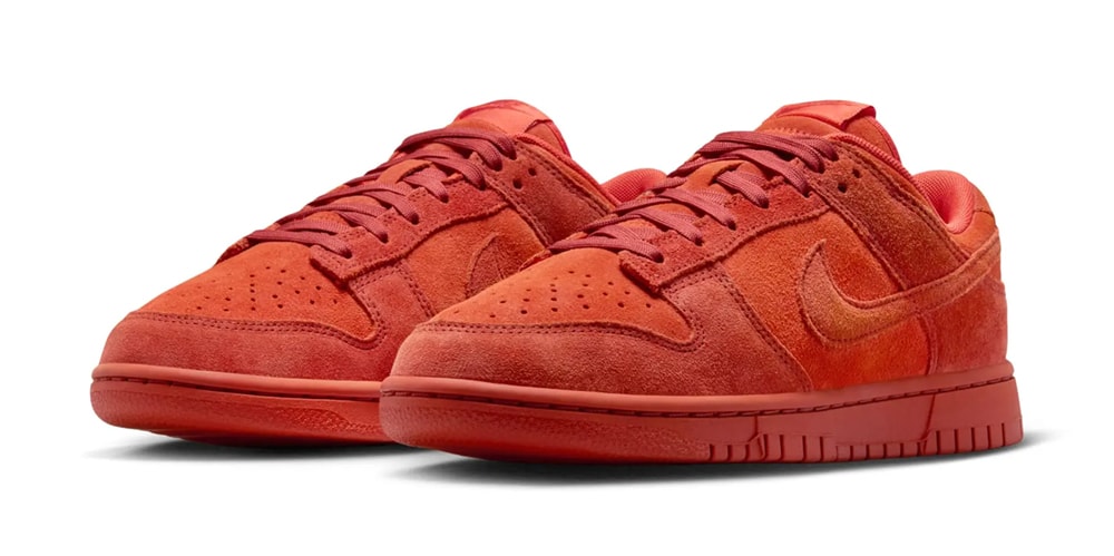 Nike Delivers The Dunk Low in a Premium "Picante Red/Dragon Red"
