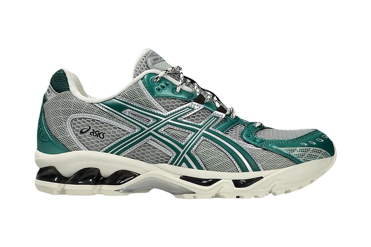 ASICS GEL-Nimbus 10.1 Surfaces in “Silver/Green Metallic”
