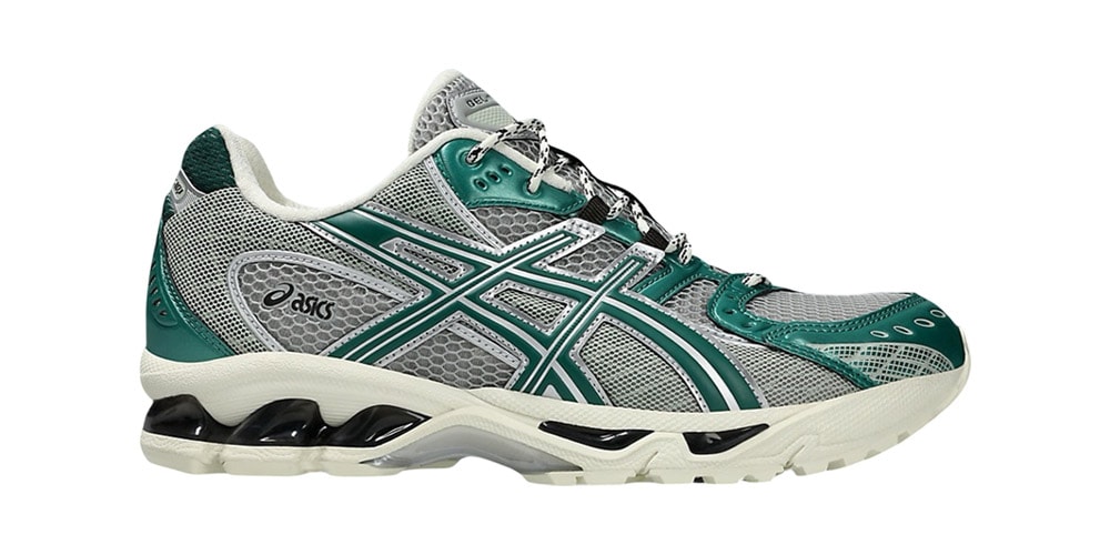 ASICS GEL-Nimbus 10.1 Surfaces in “Silver/Green Metallic”