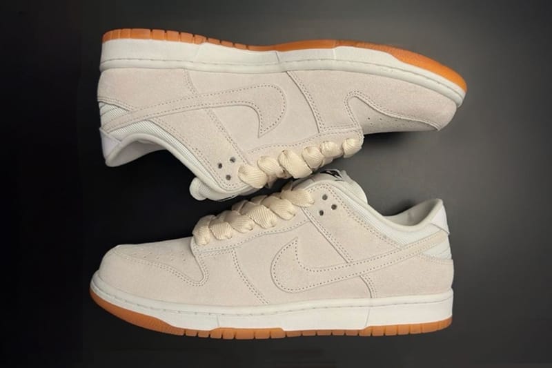 Первый взгляд на Nike SB Dunk Low Pro B «Бледная слоновая кость»