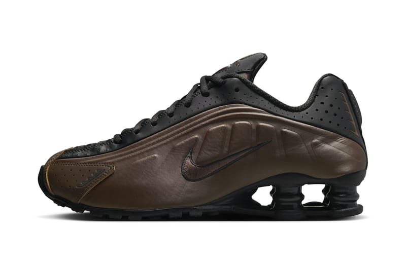 Официальный взгляд на Nike Shox R4 «Off Noir/Ironstone»