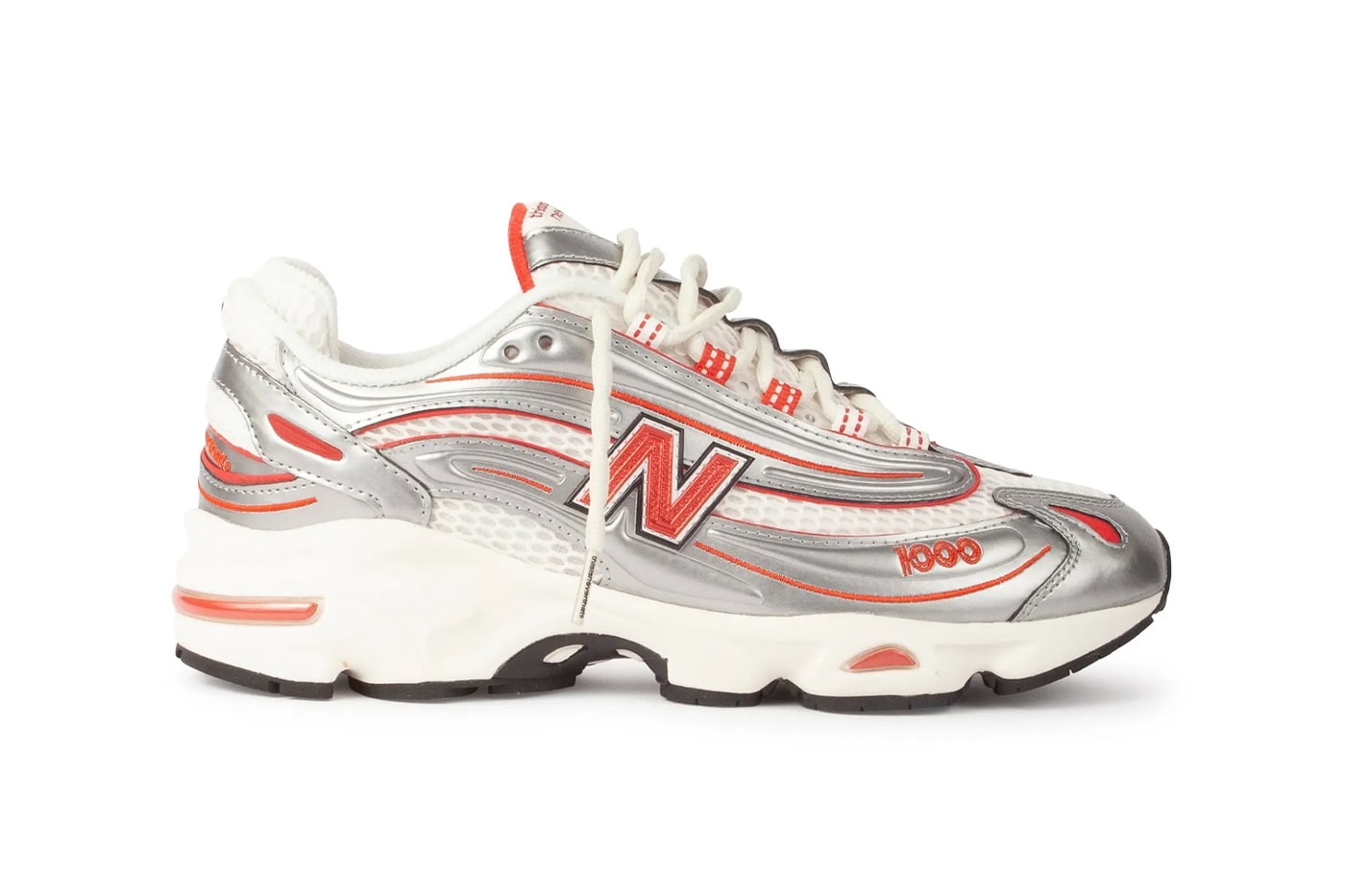 thisisneverthat Unveils New Balance 1000 Collaboration thisisneverthat M1000TI retro futuristic dad shoes nb sneaker y2k 90s chunky shoes