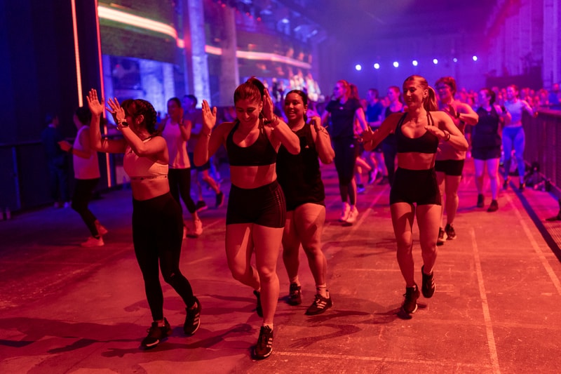 adidas kraftwerk berlin dropset 3 sneaker les mills fitness festival house of strength optime apparel collection pilates body pump 