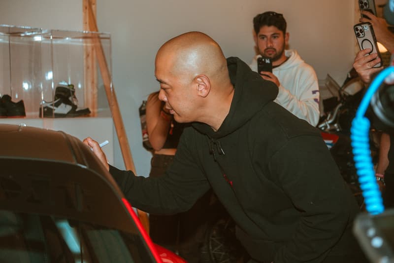 Cars & Kicks at The Motoring Club Oct 19 Event Recap sung kang jeff staple nike jordan adidas aston martin porsche los angeles