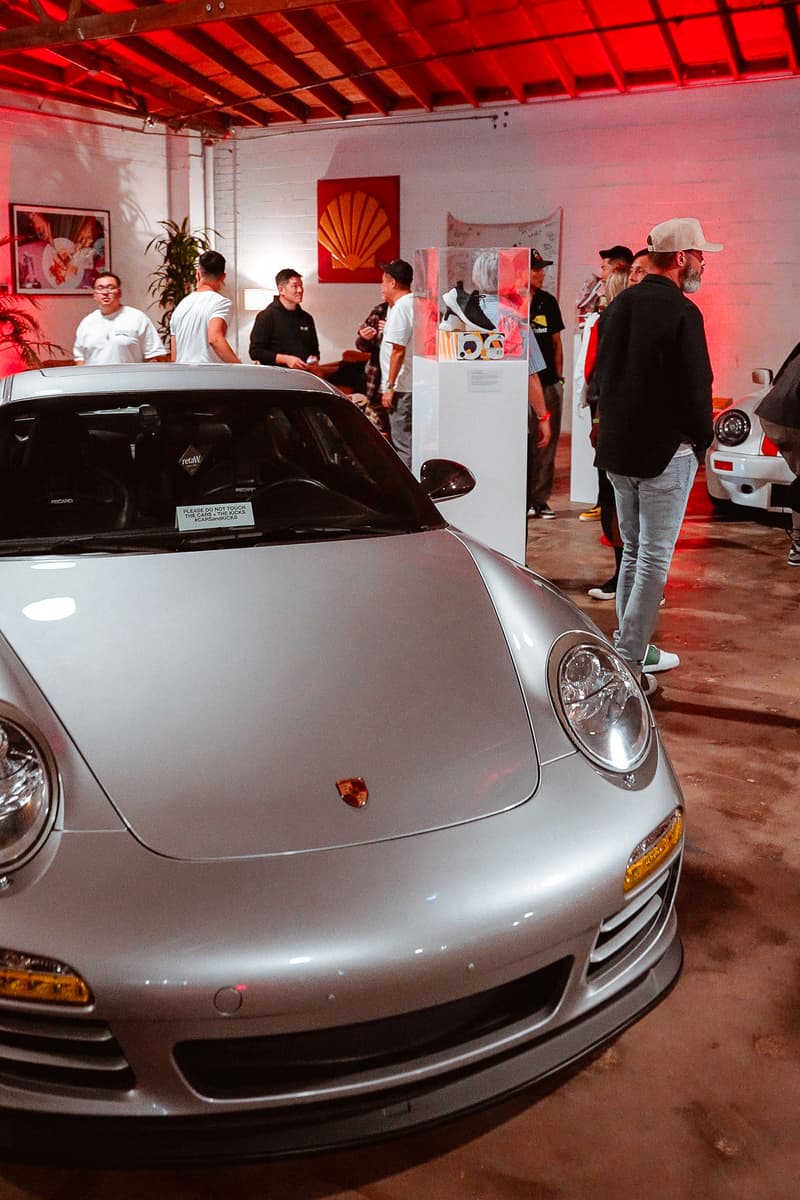 Cars & Kicks at The Motoring Club Oct 19 Event Recap sung kang jeff staple nike jordan adidas aston martin porsche los angeles