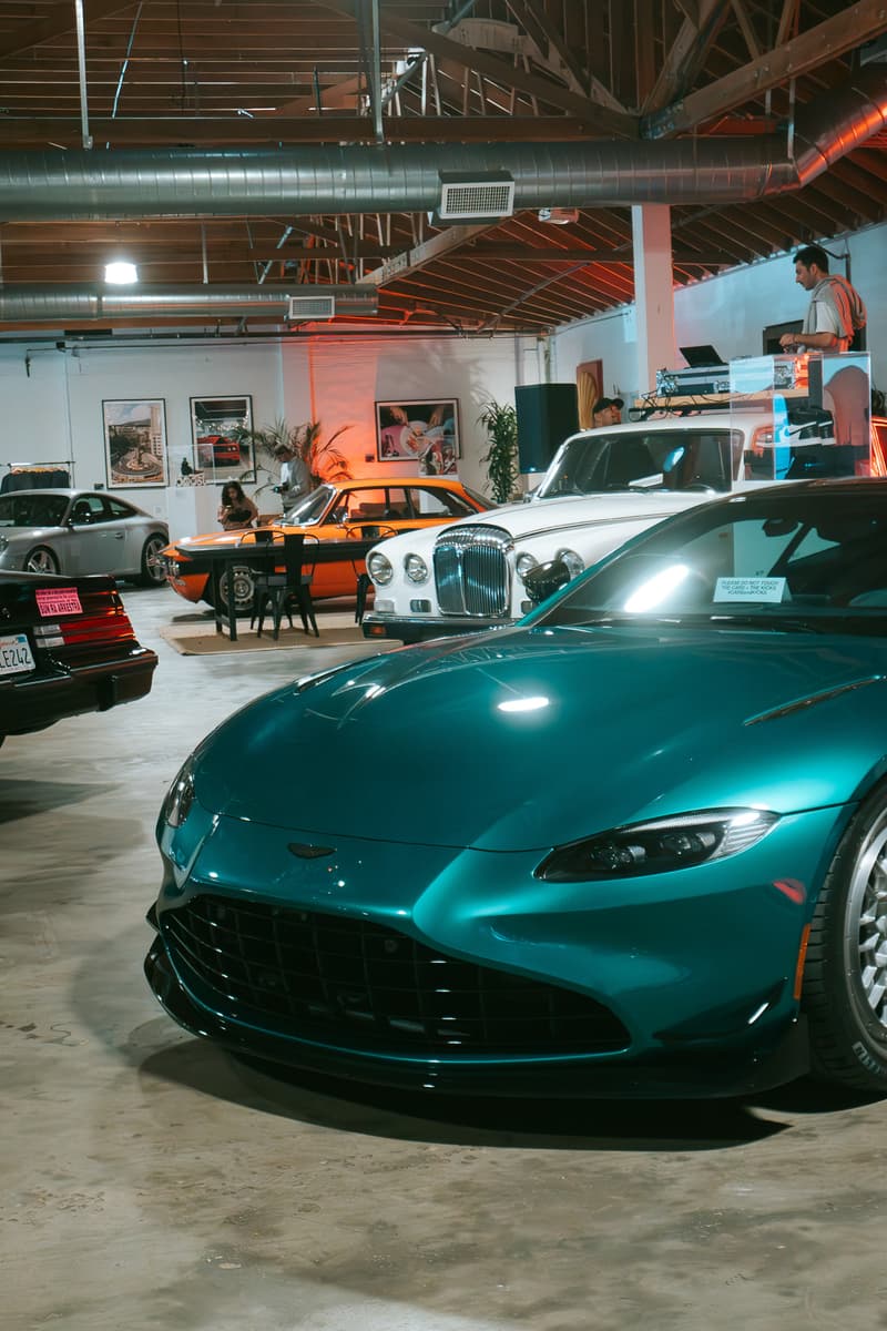 Cars & Kicks at The Motoring Club Oct 19 Event Recap sung kang jeff staple nike jordan adidas aston martin porsche los angeles