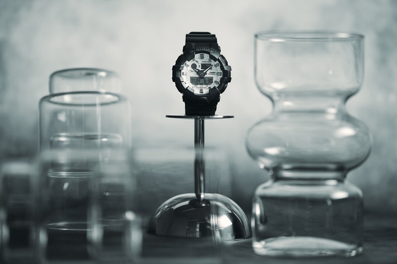 G-SHOCK Monochromatic GA-2100 GA-700WD DW-6900 GA-100WD Black and Brilliant White Series