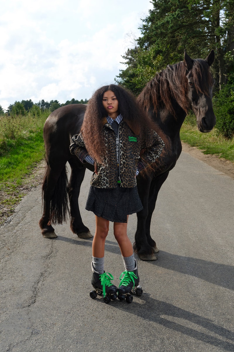 GANNI and Barbour Return With Third Collaboration