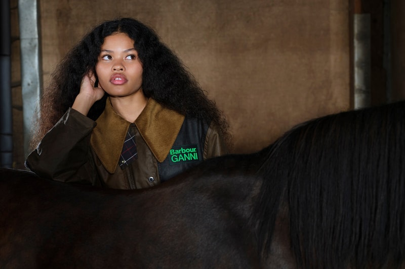 GANNI and Barbour Return With Third Collaboration