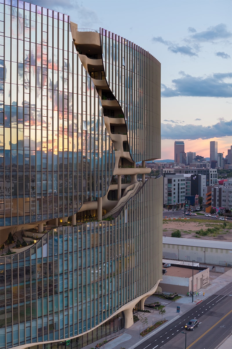 MAD's Latest Project features a "Cracked-Open" Facade
