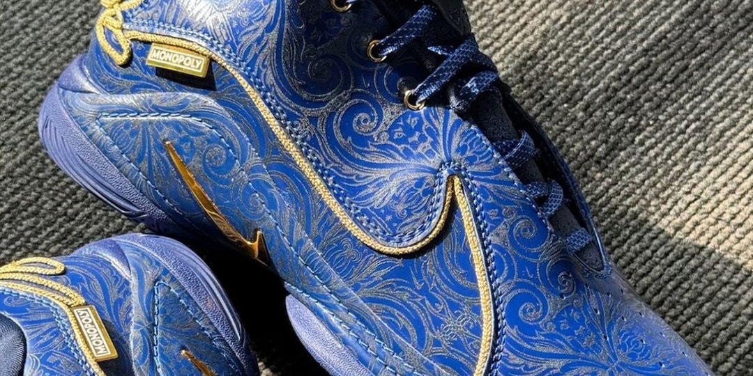 New Monopoly x Nike LeBron 22 Surfaces in Deep Royal Blue