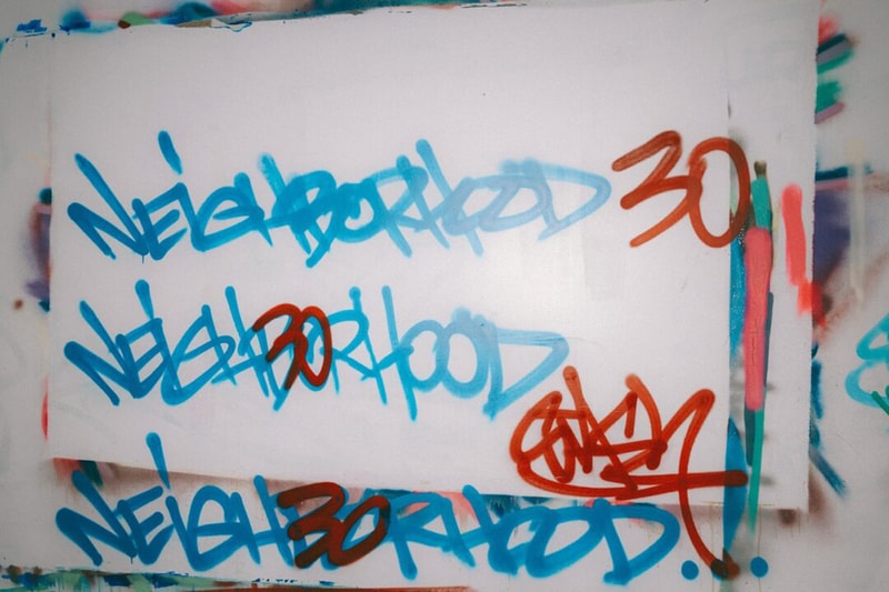 Subware Continues Its Comeback With NEIGHBORHOOD Collab stash artist grafitti spraypaint fashion collaboration info release price drop website collection capsule