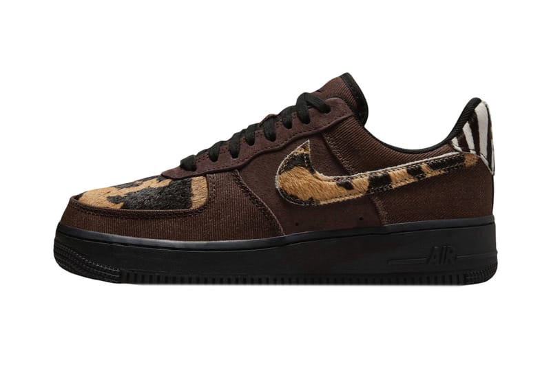 Nike Dresses The Air Force 1 Low With Wild "Animal Print"