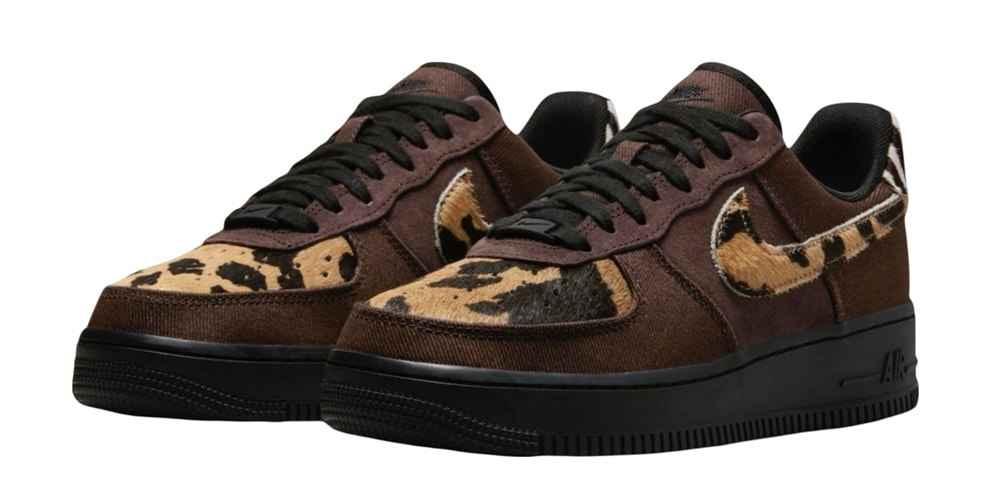 Nike Dresses The Air Force 1 Low With Wild "Animal Print"