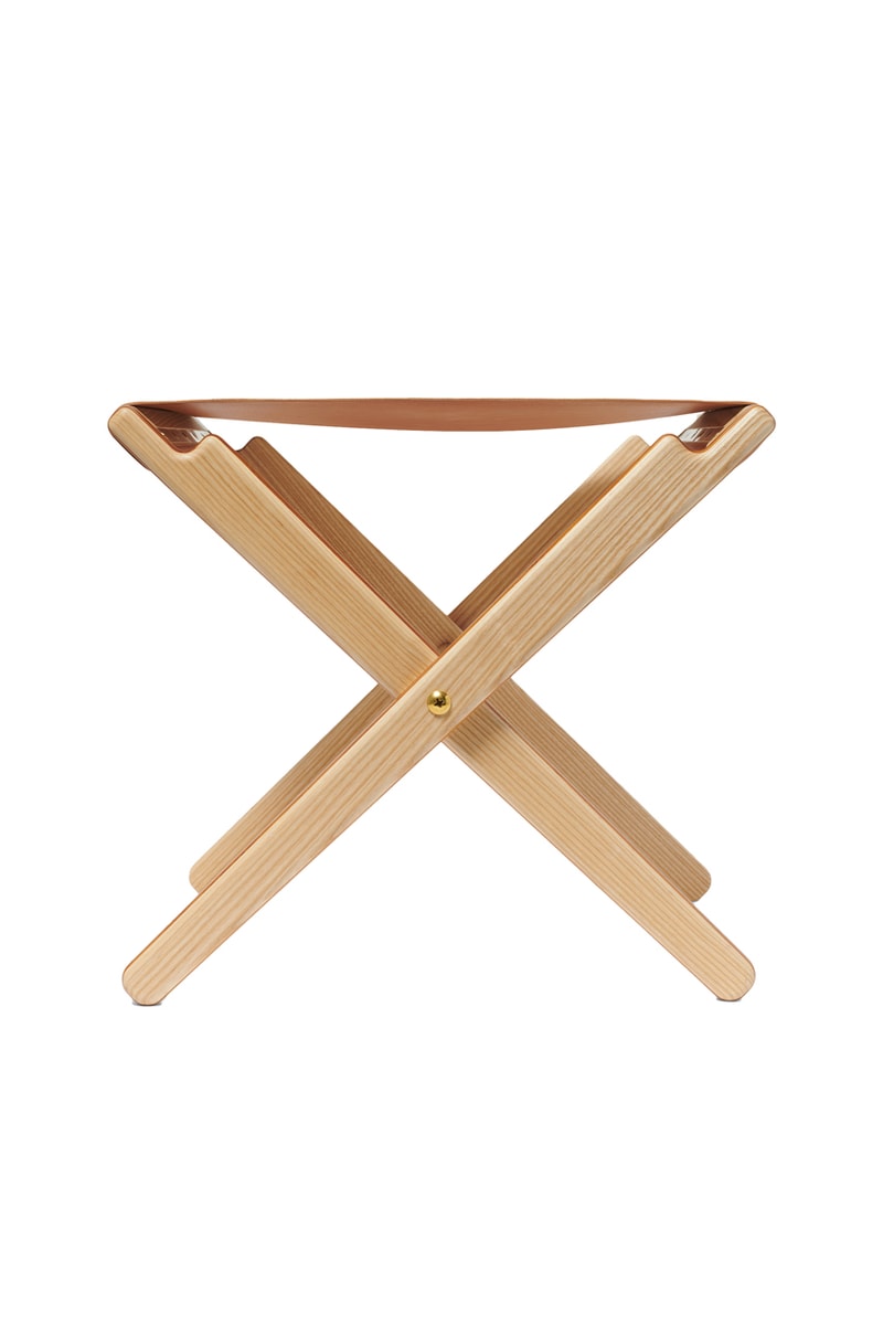 noah folding stool reclaimed materials wooden coat hangers launch details nume leather seat buy online in store