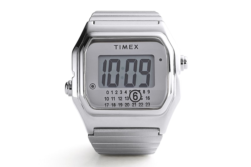 Timex x MM6 Maison Margiela Collection Release Info T80 Steel Watch T80 Ring Watch