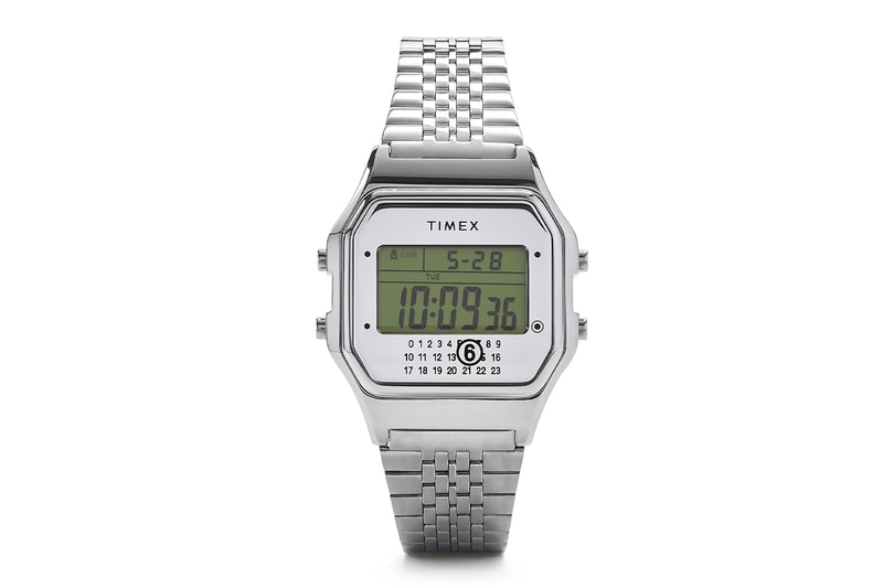 Timex x MM6 Maison Margiela Collection Release Info T80 Steel Watch T80 Ring Watch