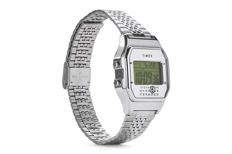 Timex x MM6 Maison Margiela Collection Release Info T80 Steel Watch T80 Ring Watch