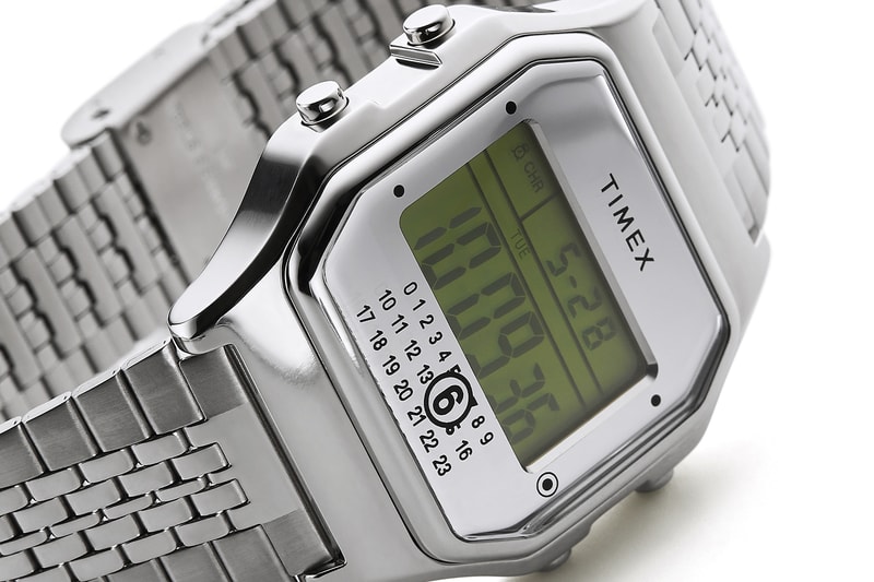 Timex x MM6 Maison Margiela Collection Release Info T80 Steel Watch T80 Ring Watch